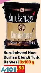KURUKAHVECİ MEHMET EFENDİ TEK İÇİMLİK TÜRK KAHVESİ HACI BURHAN EFENDİ KURUKAHVECİ MEHMET EFENDİ TEK İÇİMLİK TÜRK KAHVESİ HACI BURHAN EFENDİ